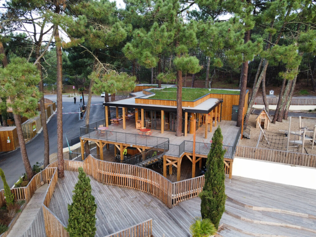 Bassin Bois Construction Ossature Bois Bassin D Arcachon Camping Arcachon 7