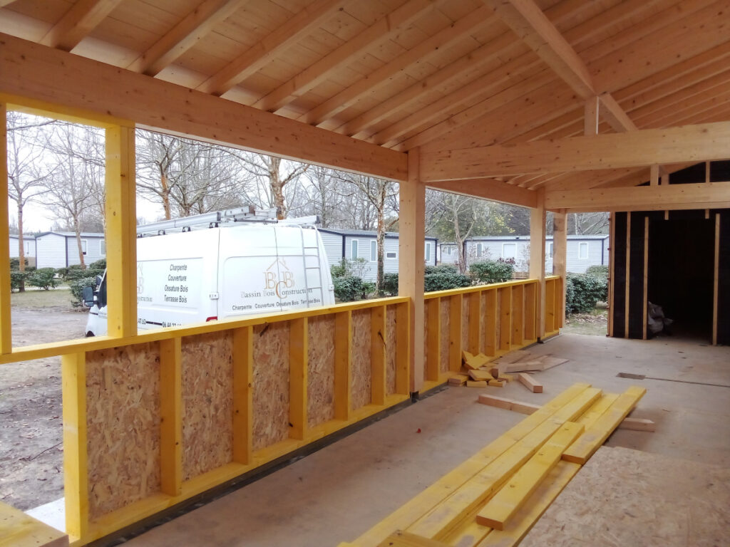 Bassin Bois Construction Ossature Bois Bassin D Arcachon Camping Sandaya Sanguinet 12