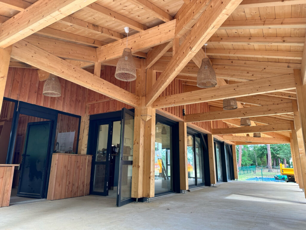 Bassin Bois Construction Ossature Bois Bassin D Arcachon Camping Sandaya Sanguinet 15