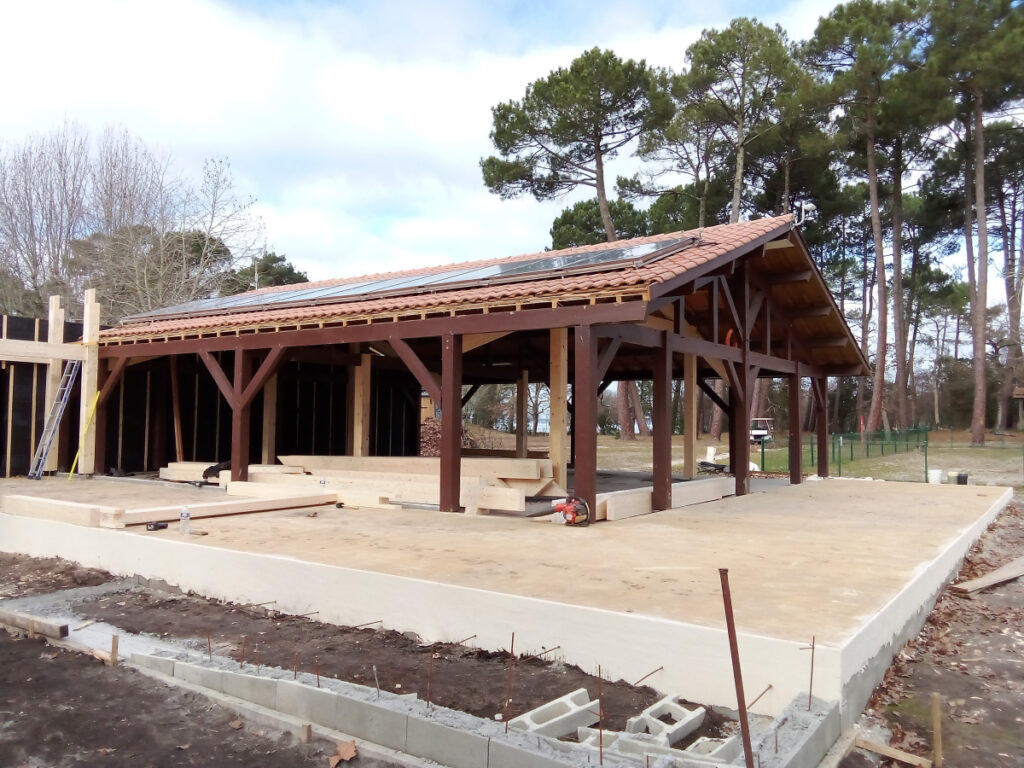 Bassin Bois Construction Ossature Bois Bassin D Arcachon Camping Sandaya Sanguinet 16