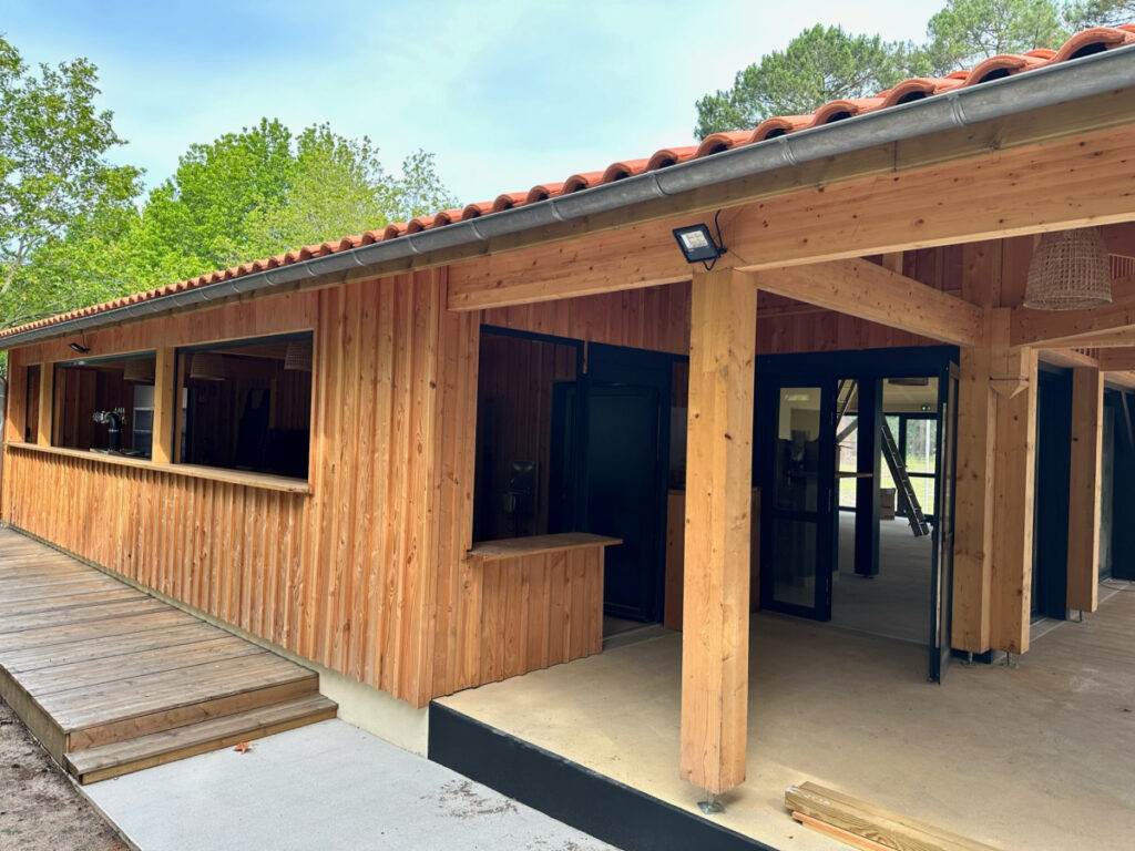 Bassin Bois Construction Ossature Bois Bassin D Arcachon Camping Sandaya Sanguinet 9