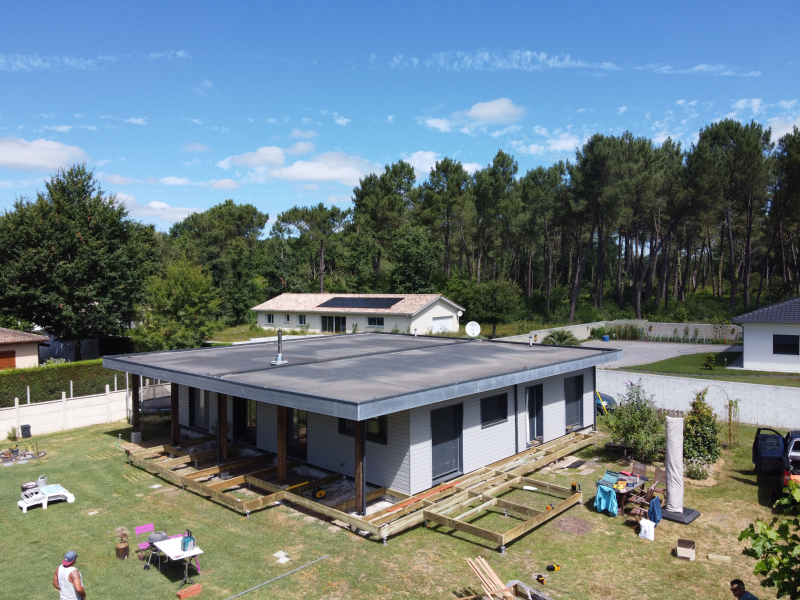 Bassin Bois Construction Ossature Bois Bassin D Arcachon Realisations 87